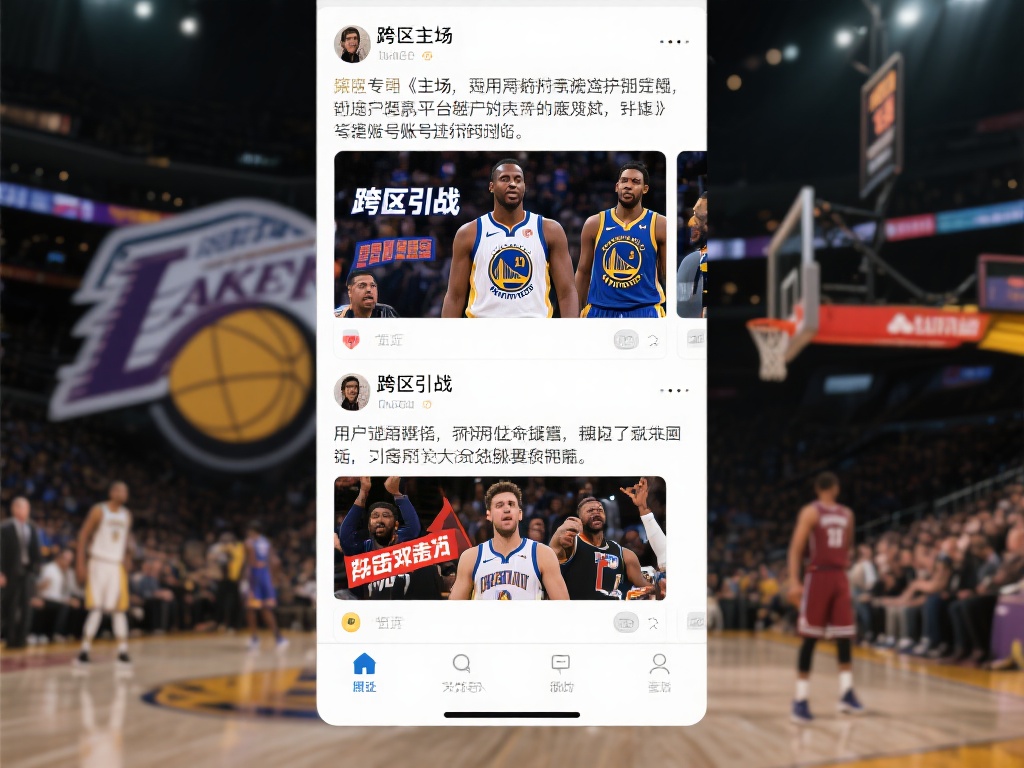 在篮球论坛中，不同球队的专区本应是各自球